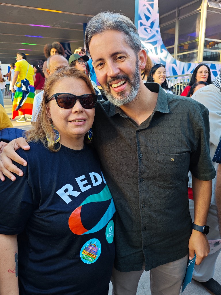 Leandro Grass (Presidente IPHAN / Ex-candidato a Governador) e Dra. Bartíria Monteiro